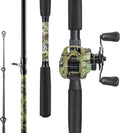 Sougayilang Fishing Pole Casting Reel Combo with Durable Rod Handle, Medium Heavy for Catfish Salmon and Steelhead- 7'0"