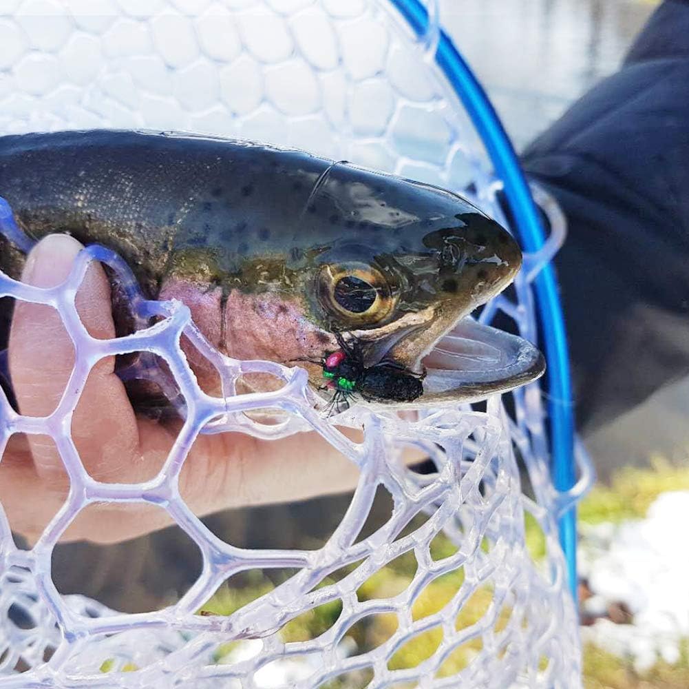 Fly Fishing Flies Collection 69/38 Realistic Flies Dry Wet Nymph Streamers Fly Assortment with Fly Box Flyfishing Lures Kits for Trout Bass Pike Salmon Flys (Ultimate Realistic FlySelection 60 Pcs)……