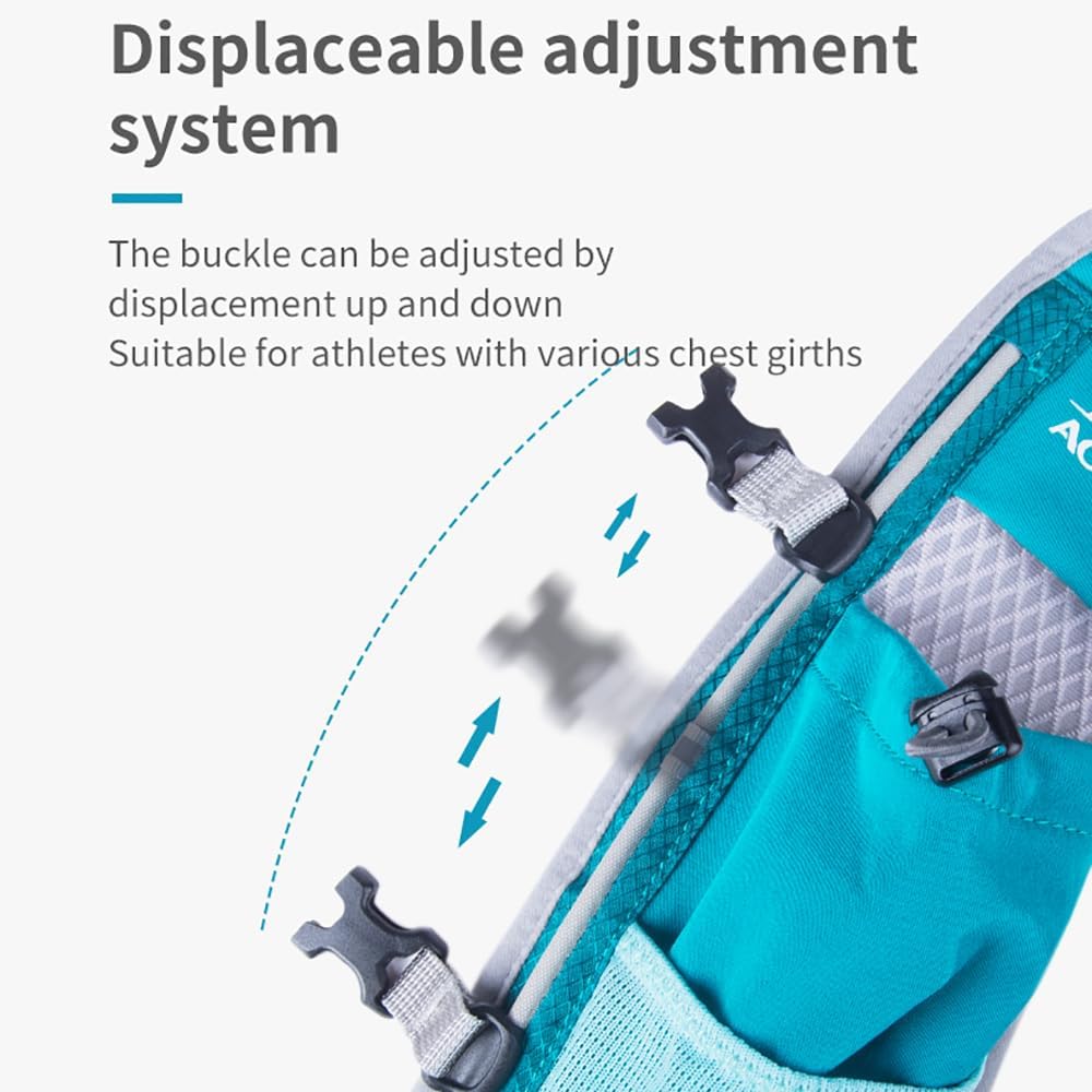 AONIJIE Hydration Backpack Vest for Outdoor Sports Breathable and Lightweight,Hydration Pack for Running, Cycling, and Hiking