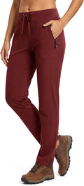 TBMPOY Women's Hiking Pants Lightweight Water Resistant Stretch
