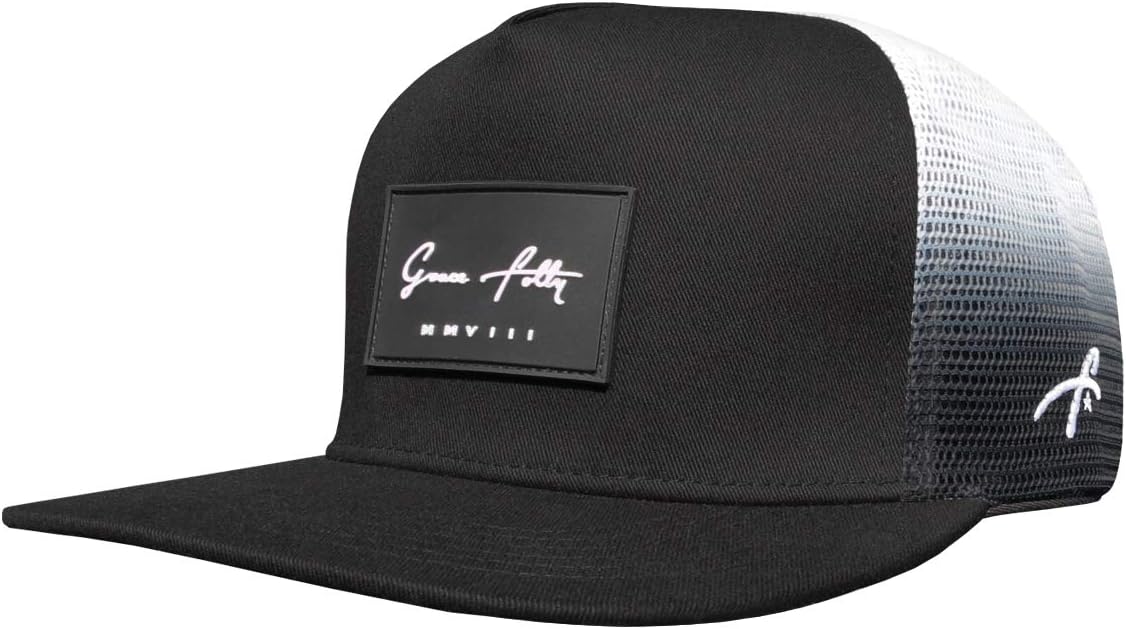 Grace Folly Trucker Hat for Men & Women. Snapback Mesh Caps