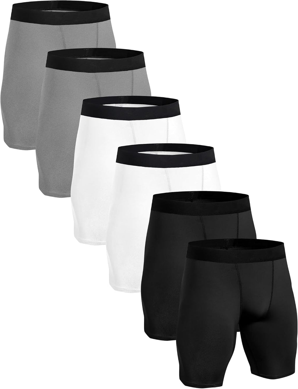 HovSiyla Compression Shorts Men Performance Sports Workout Athletic Running Underwear Shorts Spandex