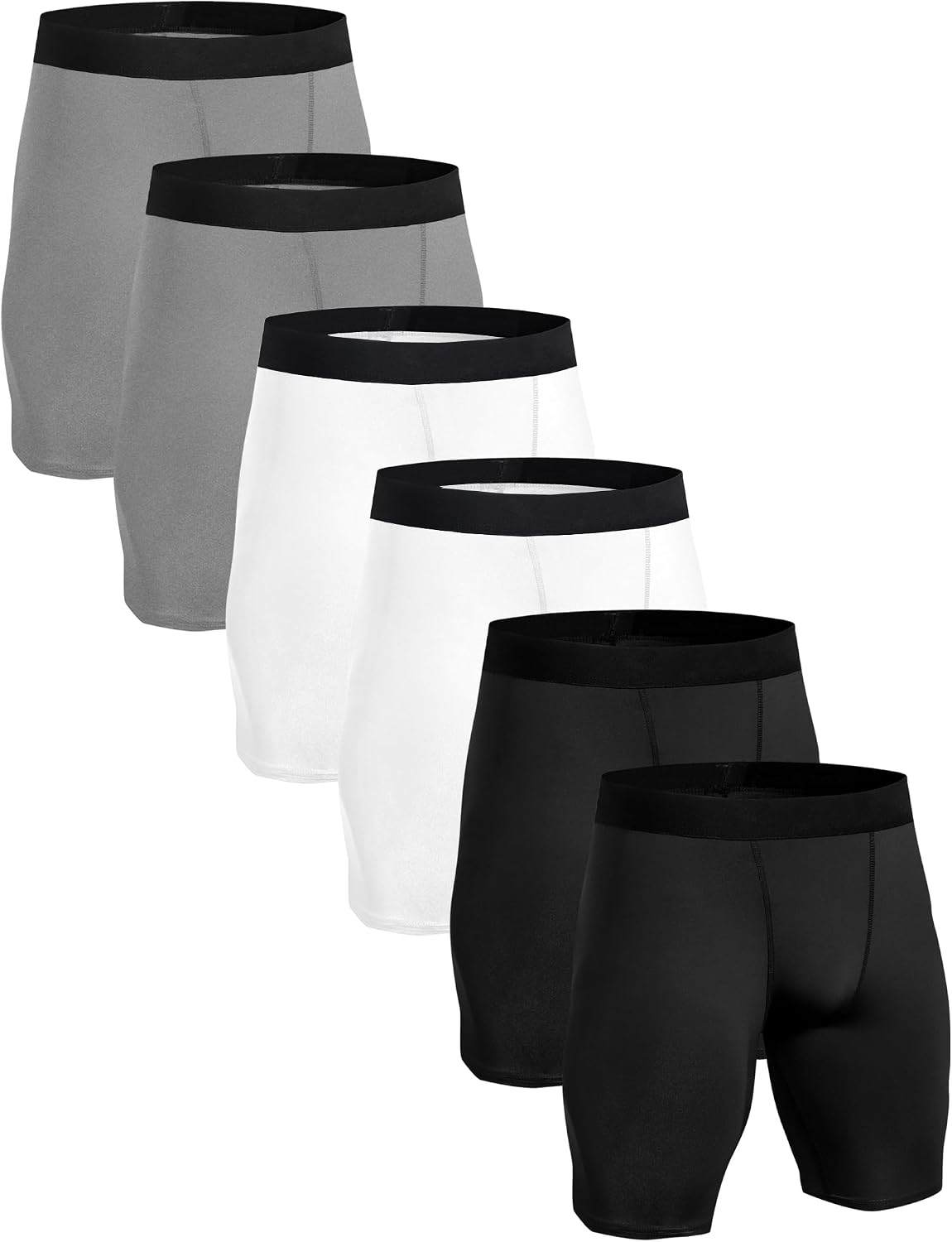 HovSiyla Compression Shorts Men Performance Sports Workout Athletic Running Underwear Shorts Spandex