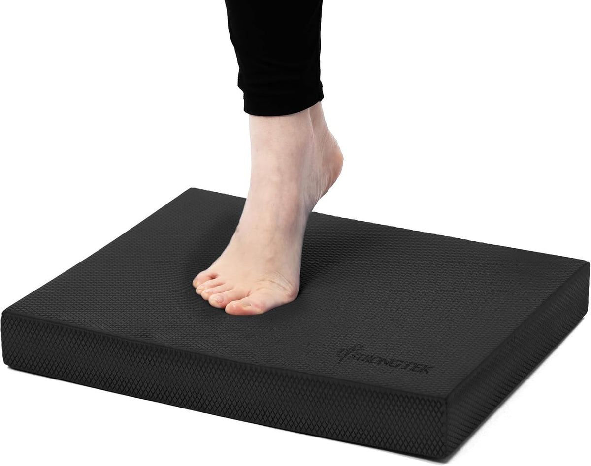 StrongTek Foam Balance Pad, High-Density TPE, 15.8 x 13 x 2 in, Non-Slip