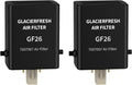 GLACIER FRESH 7007067 Air Filter for Sub-Zero Refrigerator (2 Pack)