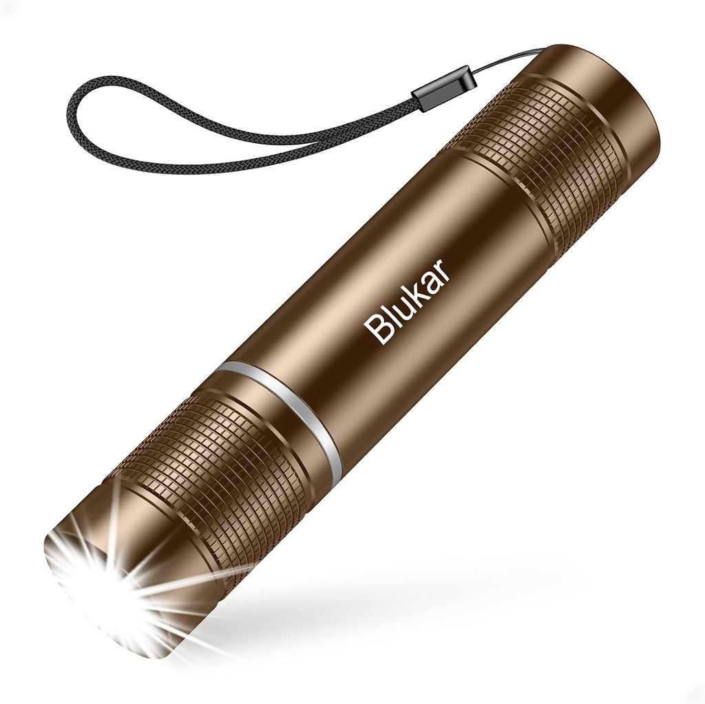 Blukar Rechargeable Flashlight, Super Bright Adjustable Focus Flashlights