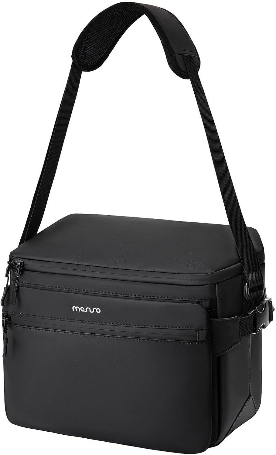 MOSISO Camera Bag Camera Case Photography Shoulder Messenger Bag, Black