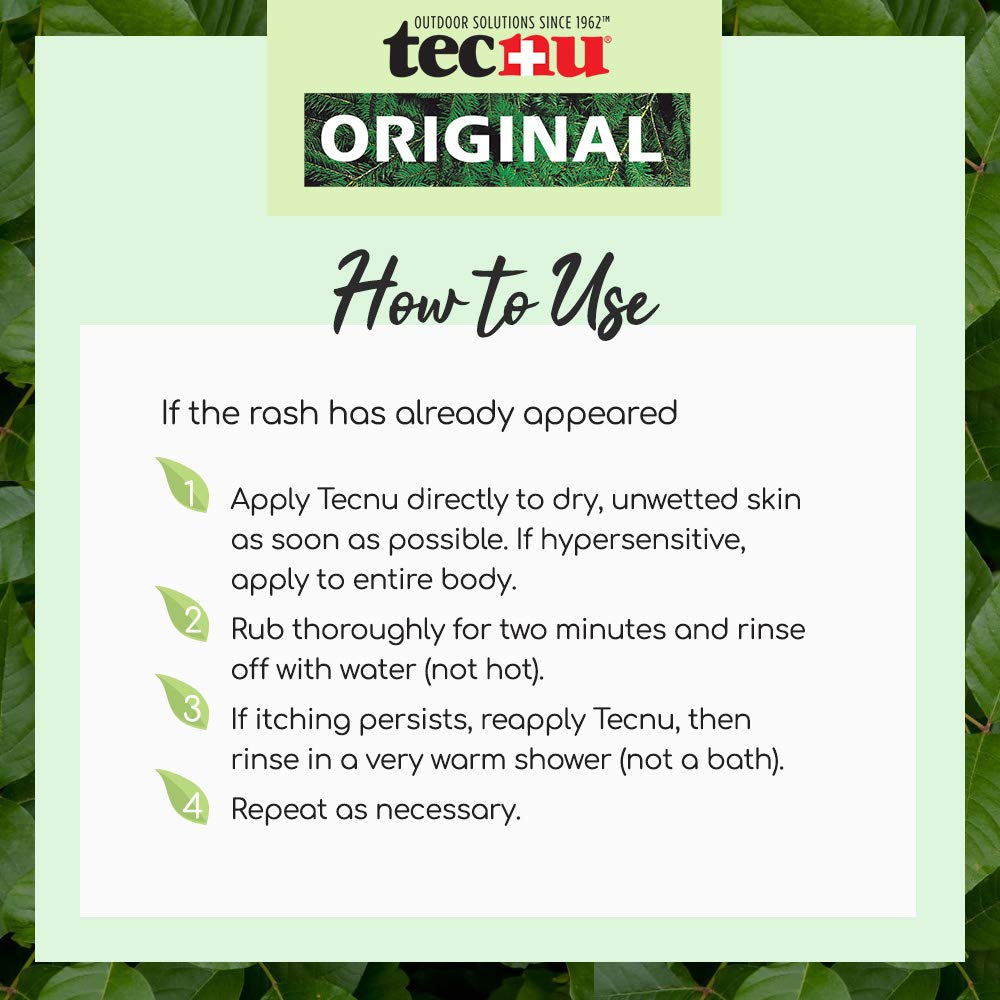 Tecnu Original Poison Oak & Ivy Outdoor Skin Cleanser - First Step in Poison Ivy Treatment, Camping Essentials, 12 Fluid Ounce