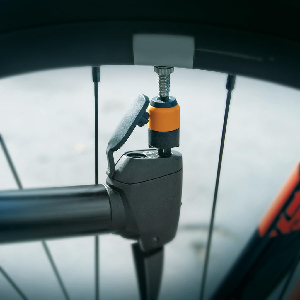 SKS GERMANY CLIK TEC Adapter für Schwalbe Clik Valve (Pumpenadapter, einfache Montage, kompatibel mit Schwalbe Clik Valve), schwarz
