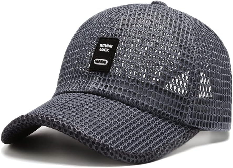 FASHIXD Summer Mesh Baseball Cap for Men Women Golf Trucker Hats