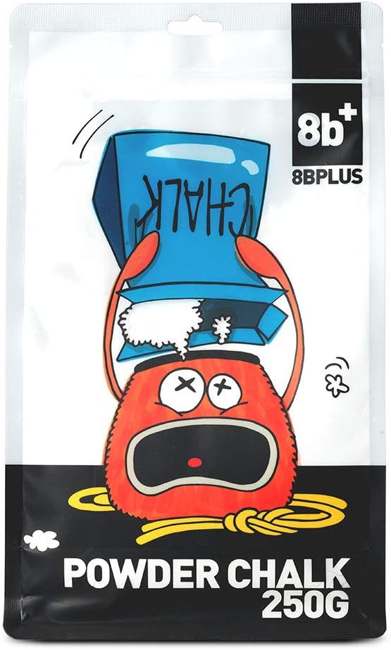 8BPLUS Chalk for Climbing, Bouldering - Premium Quality - No Fillers or Drying Agents