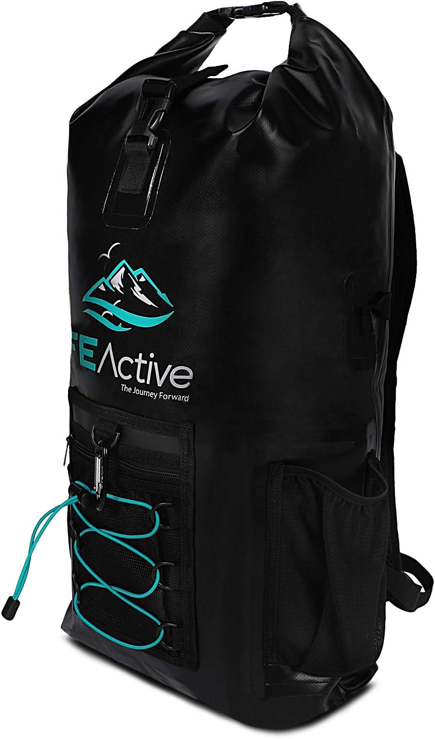 FE Active 20L Waterproof Dry Bag Backpack | Kayaking, Hiking