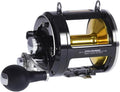 Sea Fishing Reel 44-66 LB Max Drag Saltwater Round Conventional Trolling Reel Aluminum CNC 2.8:1/4.4:1 Gear Ratio 5+1/7+1 Bearings for Tuna Salmon Marlin