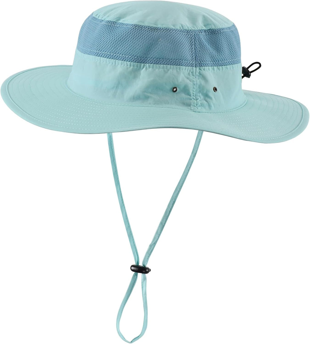Home Prefer UPF 50+ Men's Sun Hat Wide Brim Bucket Hat UV Protection Hat for Mens Womens Beach Safari Gardening Golf Fishing