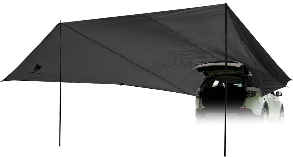 GEERTOP Car Tailgate Awning 19 x 16 FT, Waterproof Camping Shelter