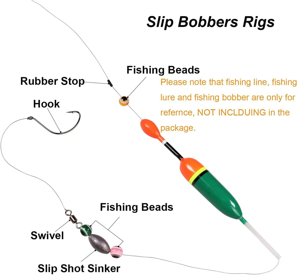 THKFISH Fishing Weights Sinkers Fishing Beads Bullet Sinkers Carolina Rig Texas Rig Kit Fishing Accessories Kit 64pcs/219pcs