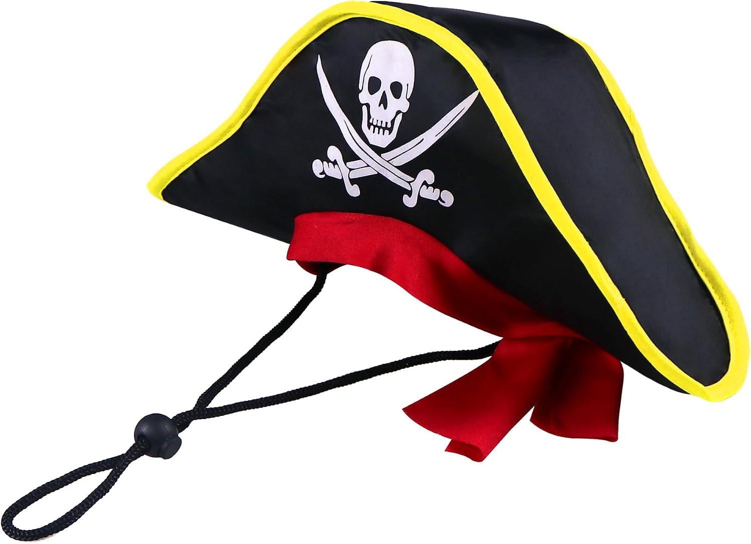 GOYOSWA Dog Pirate Costume, Dog Halloween Costumes Pirate Hat and Bandana Set Holiday Outfit Clothes for Small Medium Large Dogs Pets (Style A, Large)