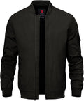 TBMPOY Men's Lightweight Jackets Casual Dress Golf Bomber Windbreaker Fall