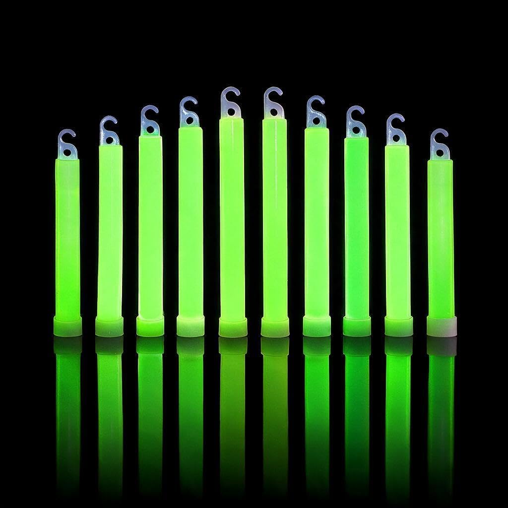 novelinks 25 Pack 6 Inch Glow Sticks Bulk Party Pack for Kids and Adults