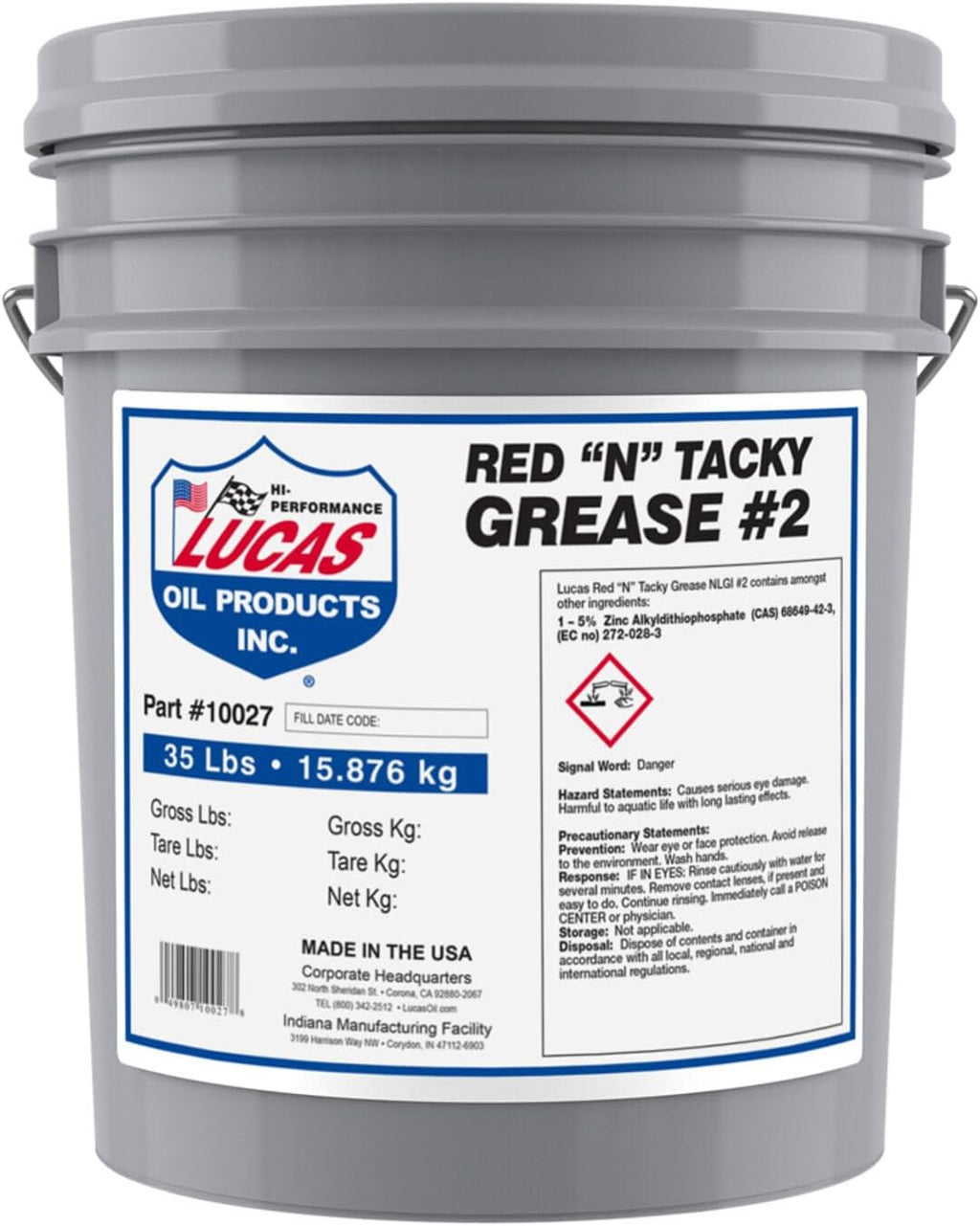 Lucas Oil 10318 Red N Tacky Grease 3 Ounce Combo Pack