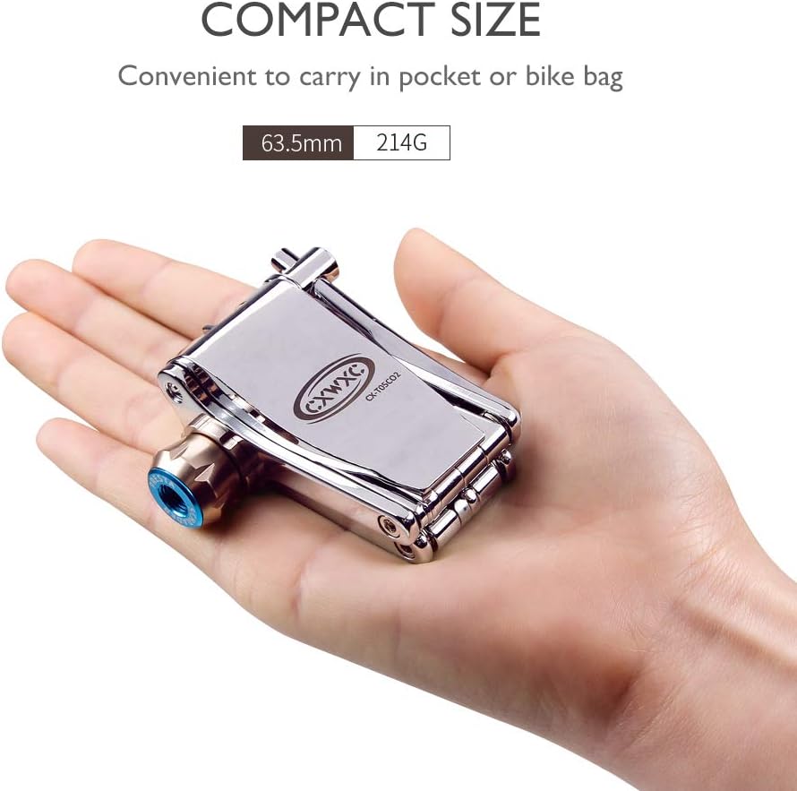 Bike Tool Mini 16 in 1 Multi-Tool - Chain Tool/Torx/Hex/Screwdriver