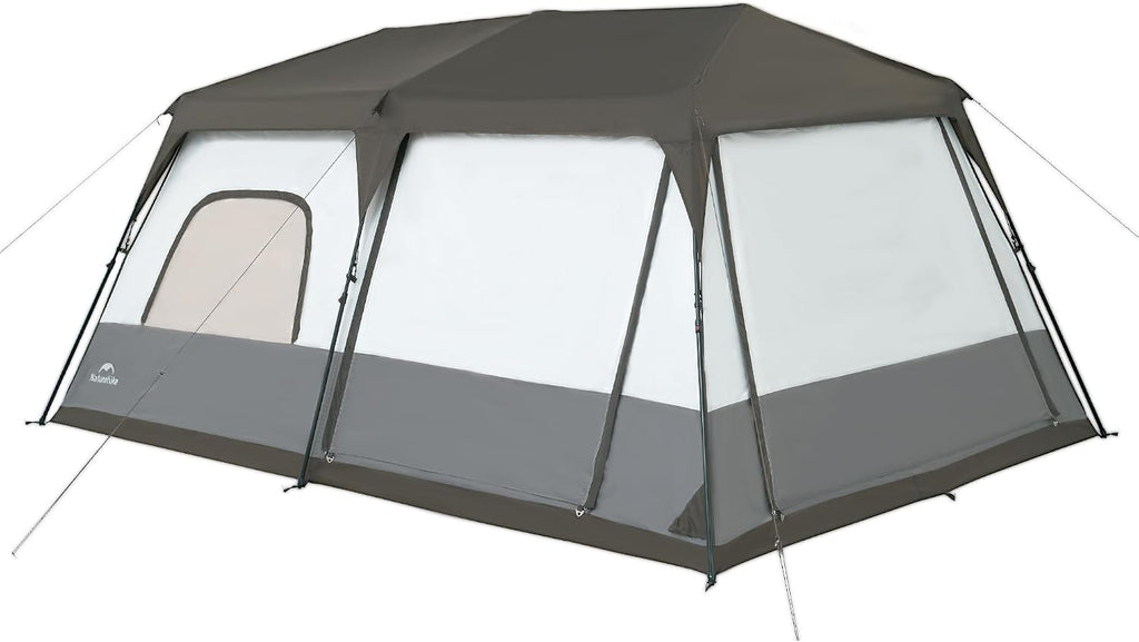 Naturehike Cape 4/6/8 Person Camping Tent, 60S Easy Setup Instant Tent Pop up Tent, Waterproof Large Tall 6/8 Person Tents for Camping, Car Camping