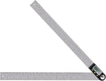 Yanguotool Digital Angle Ruler: 300mm/12-Inch Protractor Finder with Stainless Steel Ruler, Ideal for Woodworking, Construction, Level Measuring