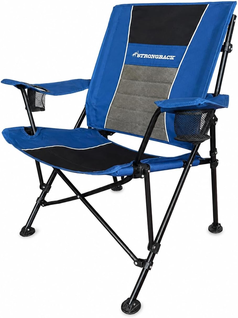 STRONGBACK Camping Chair XL Guru with Lumbar Support