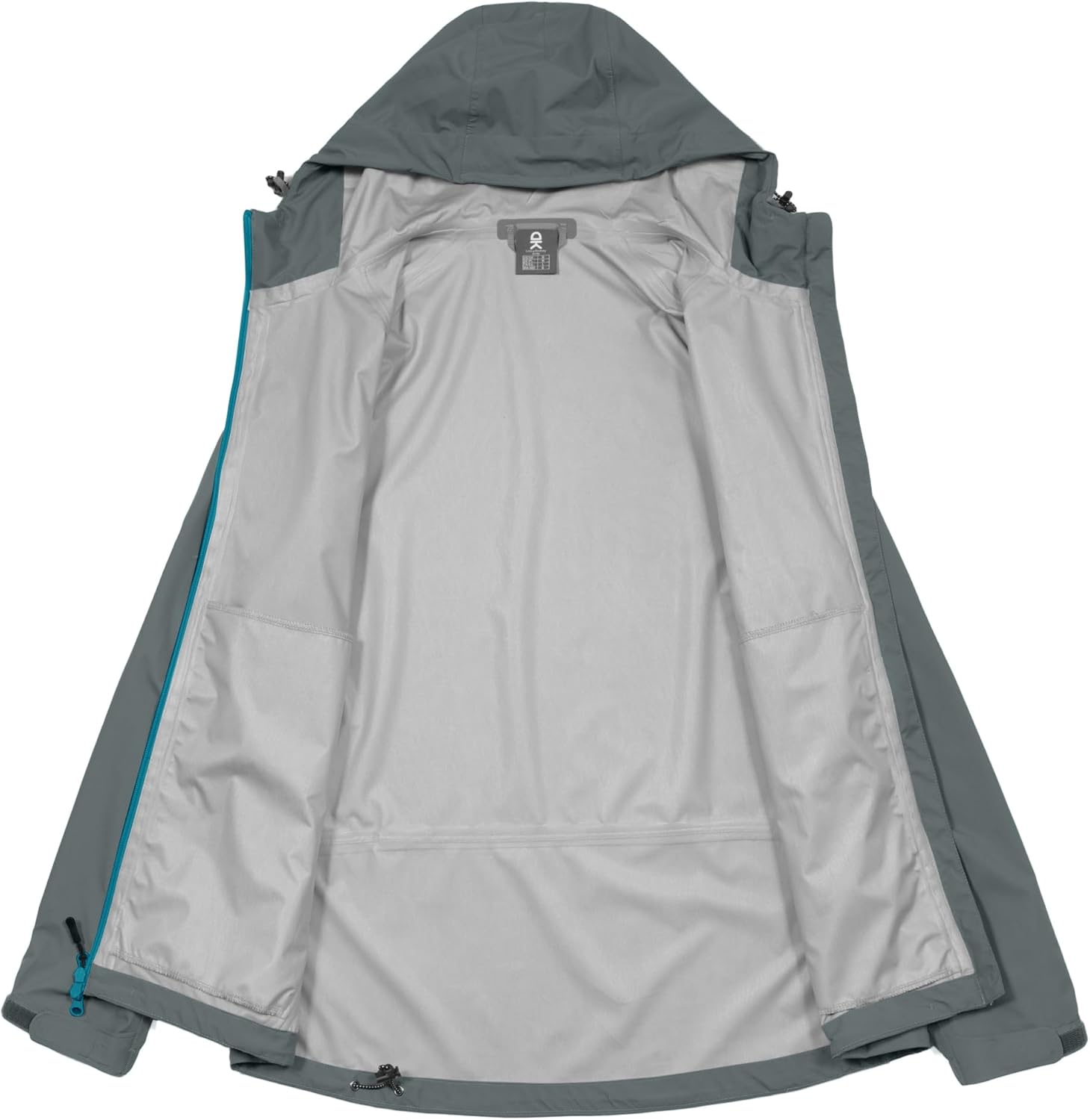 Little Donkey Andy Men's Waterproof Rain Jacket Outdoor Raincoat for Hiking