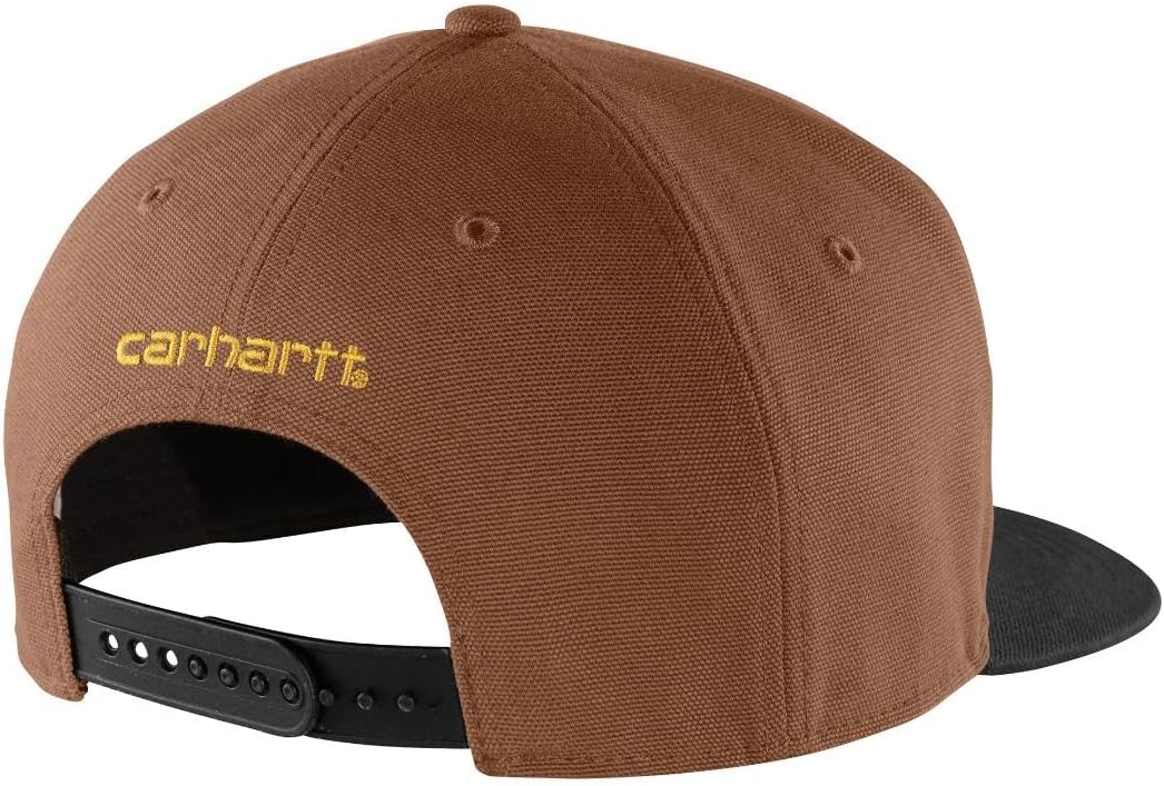 Carhartt Men's Firm Duck Flat Brim Cap