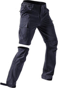 Moosehill Men's Hiking Pants: Convertible Quick-Dry