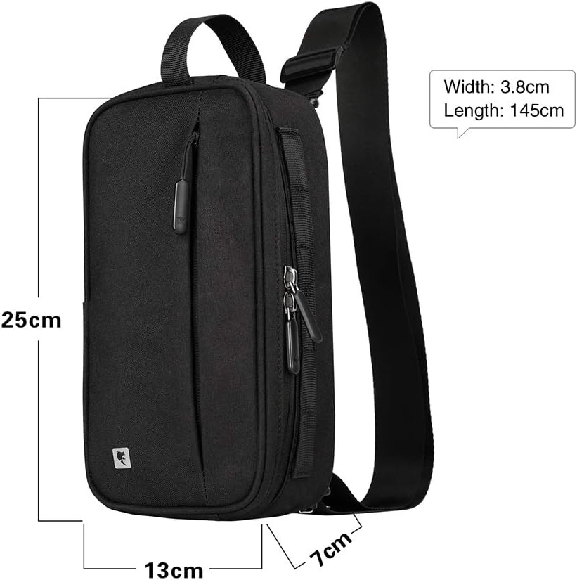 Rhinowalk Bike Handlebar Bag, Multifunctional Waterproof Mountain Bike Crossbar Front Bag Road Bike Basket Bicycle Frame Bag Waist Shoulder Bag Bicycle Bag Professional Cycling Accessories