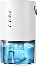Small Dehumidifier,Ultra Quiet & Auto Shut Off Dehumidifier for Bedroom,1300ml Portable Mini Dehumidifiers for Damp, Mould,Moisture in Home,Wardrobe,Bathroom, Bedroom