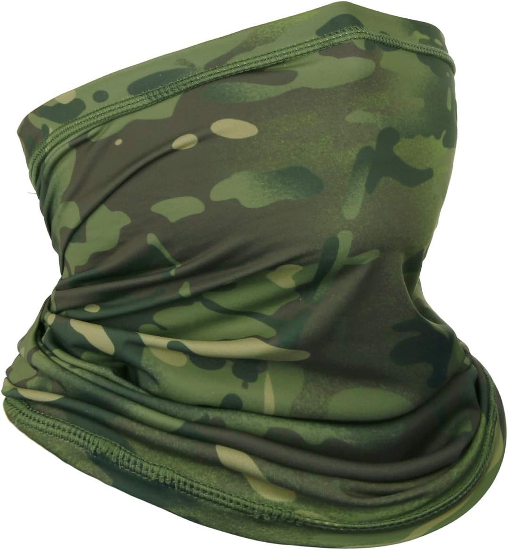 Achiou Cooling Neck Gaiter, UV Protection Face Cover Scarf for Men Women
