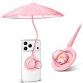 Phone Umbrella for Sun,Magnetic Cellphone SunShade Shield Umbrella,Universal Phone Sun Blocker Cover Visor for Beach Pool Accessories Travel Vacation Essentials Outdoor Video Photo Watching Anti-Glare