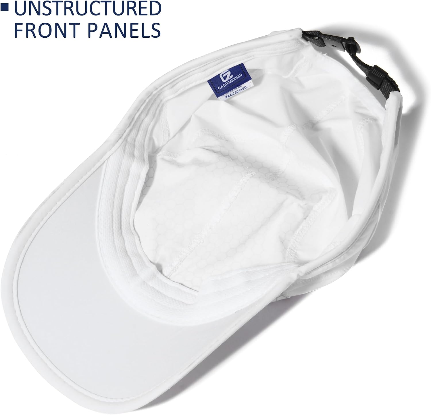 GADIEMKENSD Stretch Running Hat with Soft Brim, Quick Dry, Unstructured, Unisex-Adult