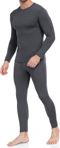 Thermal Underwear for Men Long Johns Set Fleece Lined Winter Cold Weather