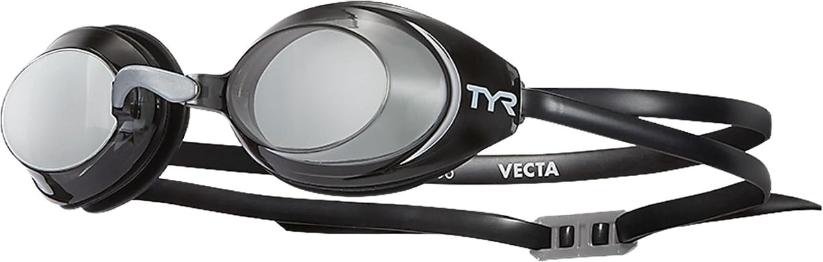 TYR Vecta Racing Swim Goggles - Adult Swimming Goggles for Men and Women - Anti-Fog, UVA/UVB Protection, Watertight
