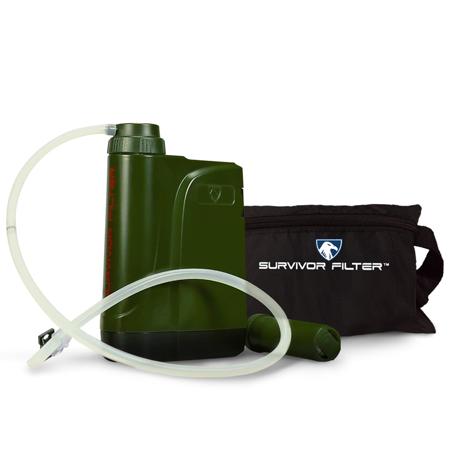Survivor Filter PRO X Electric Portable Water Filter for Camping & Survival