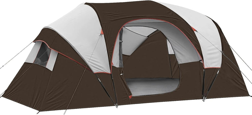 HIKERGARDEN 10 Person Tents for Camping Family Outdoor Dome Tent