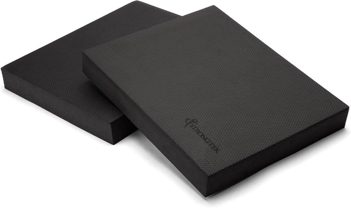StrongTek Foam Balance Pad, High-Density TPE, 15.8 x 13 x 2 in, Non-Slip