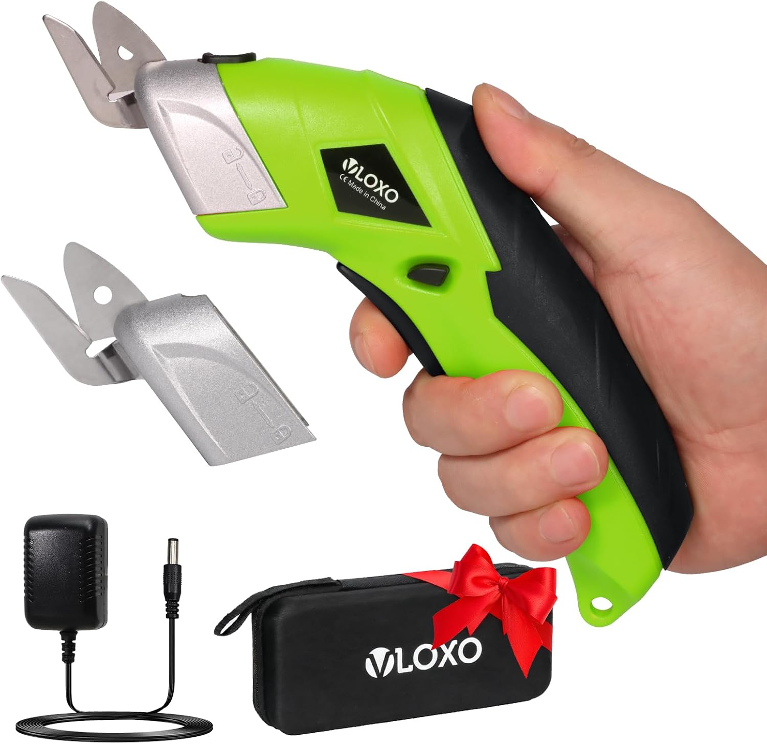 VLOXO Cordless Electric Scissors Electric Box Cutter for Cardboard