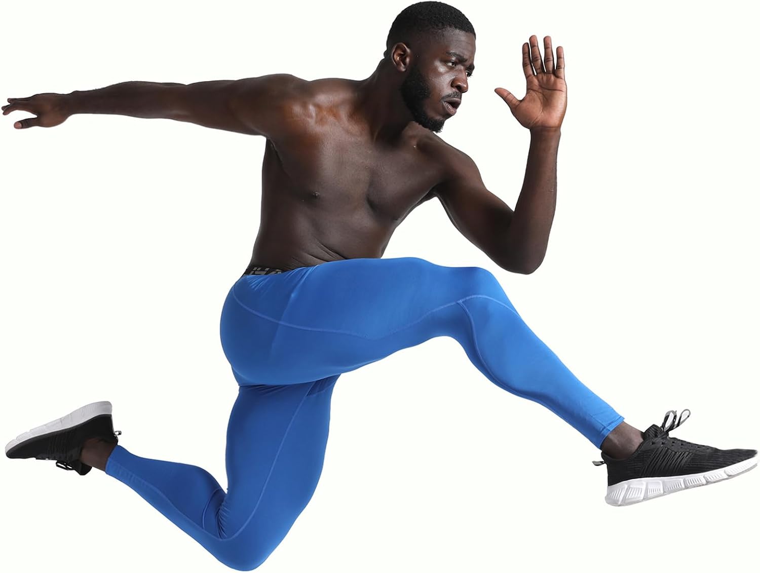 BUYJYA 3 or 5 Pack Men's Compression Pants Base Layer Tights Leggings