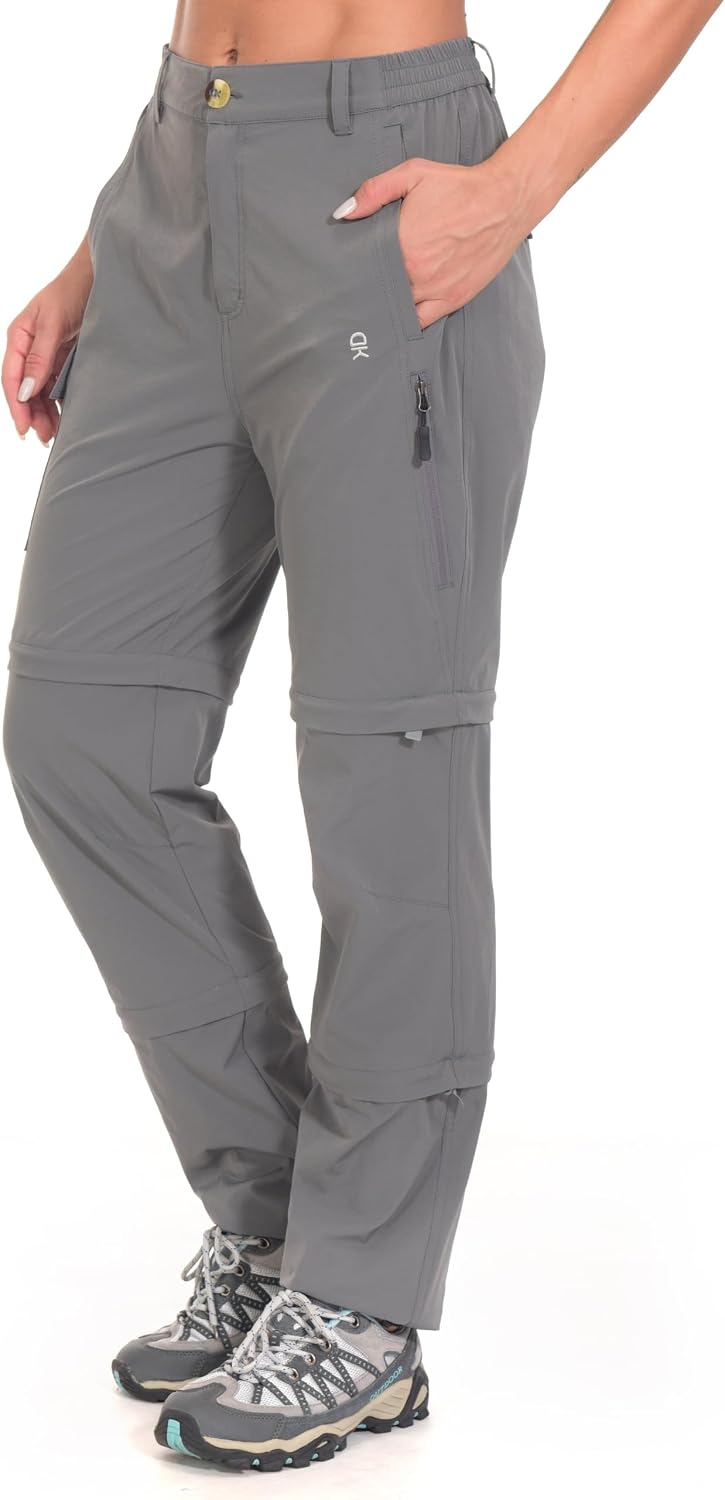 Little Donkey Andy Women's Convertible Pants, 3 in 1 Zip Off Hiking Pants