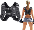 Prodigen Weighted Vest for Women and Men 8 12 16 20 25 30 Lbs with Reflective Stripe and Double Adjustable Buckle Straps Weight Vests for Strength Training, Jogging, Cardio, Weight Loss