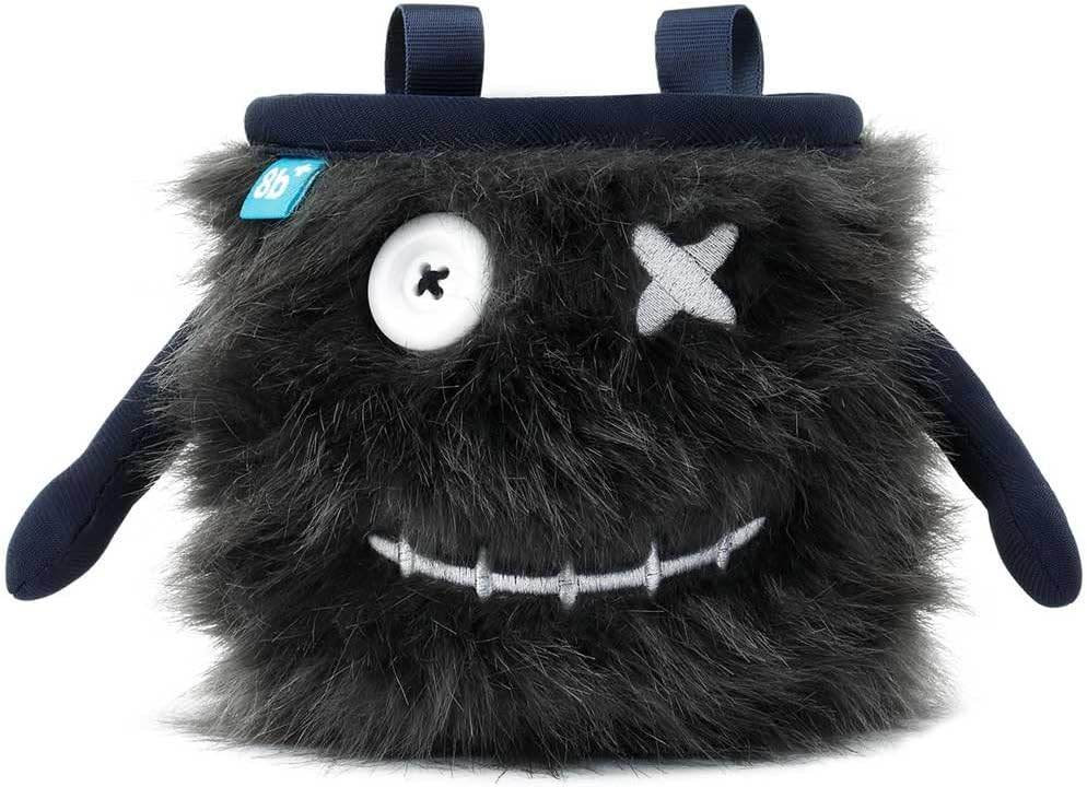 8BPLUS Chalk Bag for Climbing, Bouldering, Belt and Giftbox Included - Wide Opening - Brush Holders, for Left & Right Handers (Helli (Limited Edition))