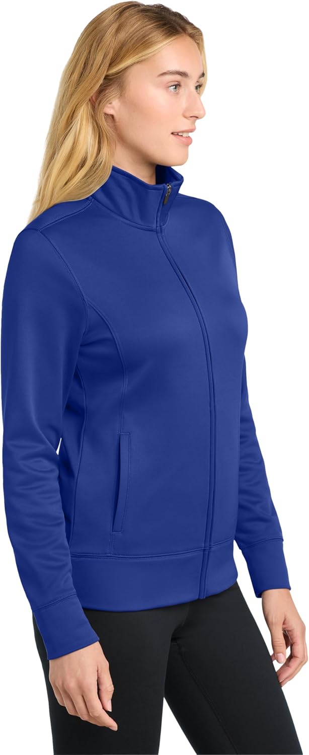 SPORT-TEK Women's Sport-Wick Fleece Full Zip Jacket