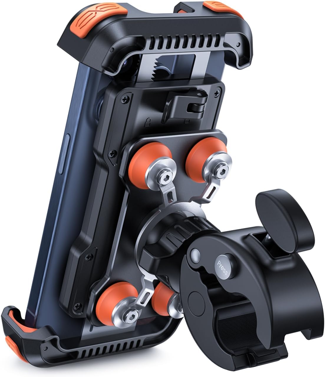Lamicall Motorcycle Phone Mount Holder with Dual Vibration Dampener