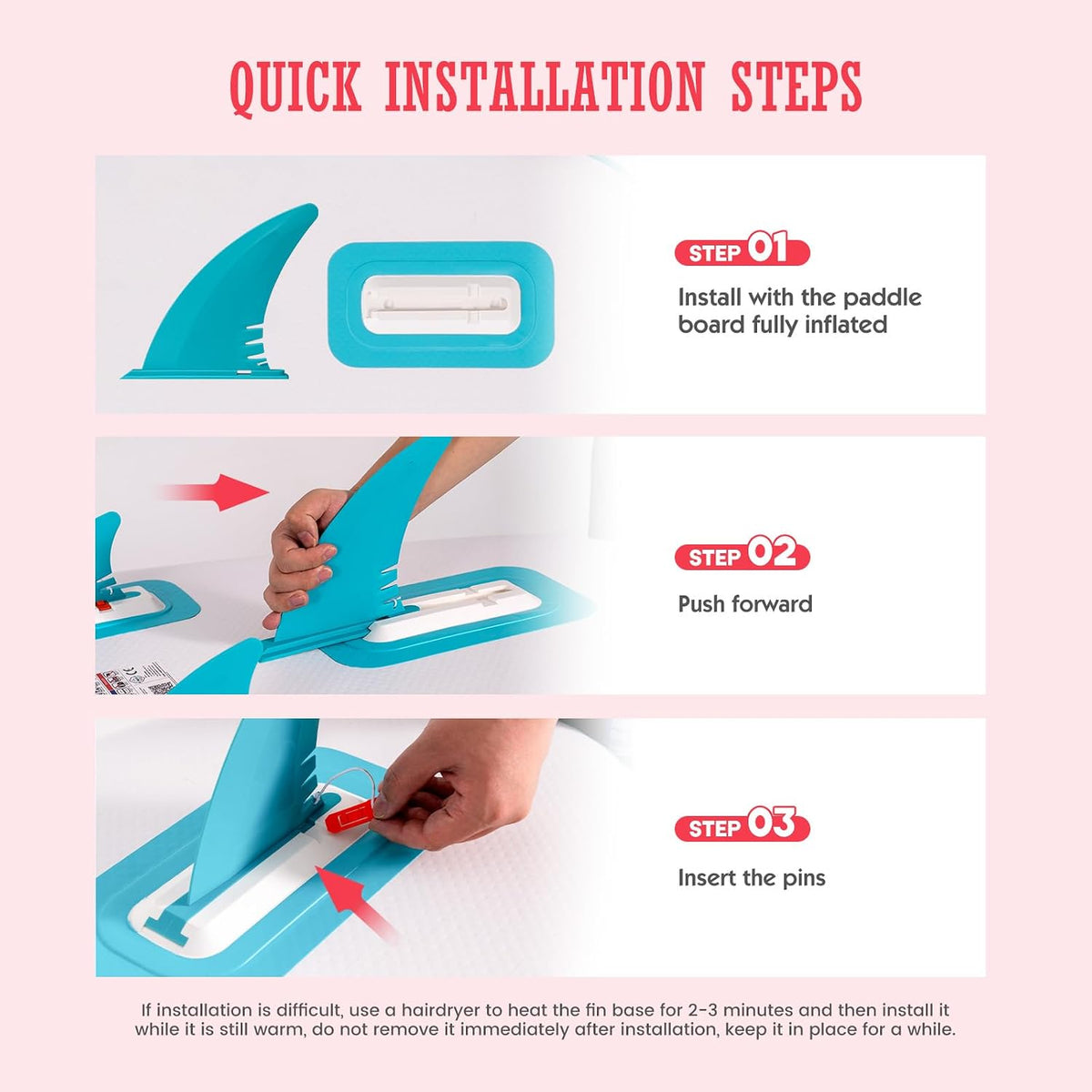FEATH-R-LITE Inflatable Stand Up Paddle Board with Beginner SUP Accessories