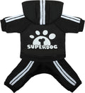 Dog Hoodie 4 Legs Jumpsuit Puppy Clothes Pullover Sweatshirt Pet Coat
